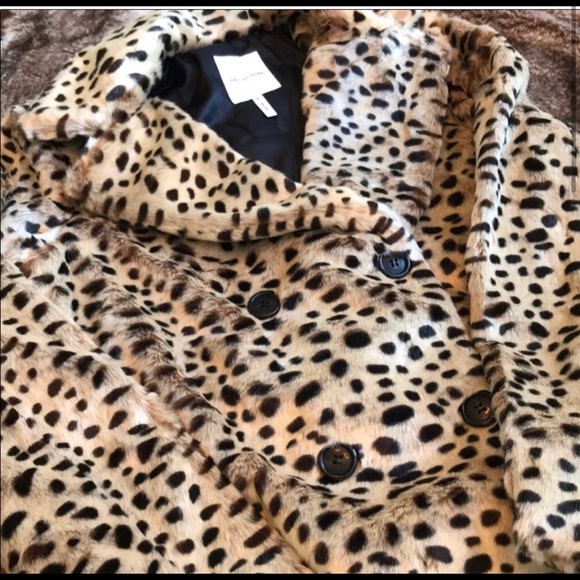 Faux fur leopard jacket - Picture 4 of 5